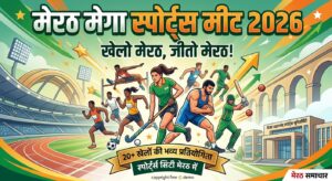 मेरठ मेगा स्पोर्ट्स मीट 2026 - Meerut Kee Taja Update